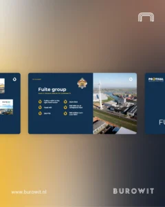 PowerPoint template in huisstijl van Protival