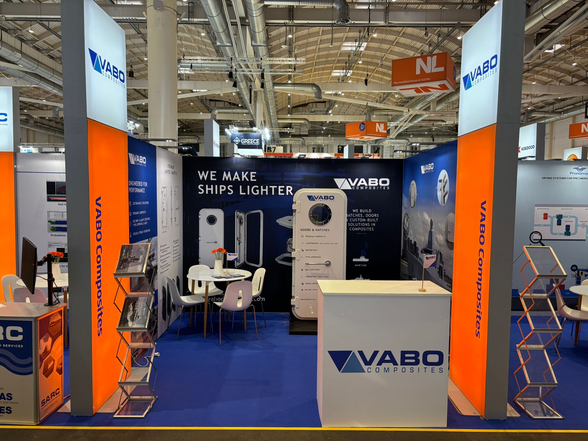 Standontwerp voor VABO Composites door Burowit