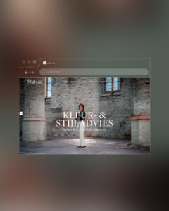 Stijlvol webdesign voor Studio Stijlhuis