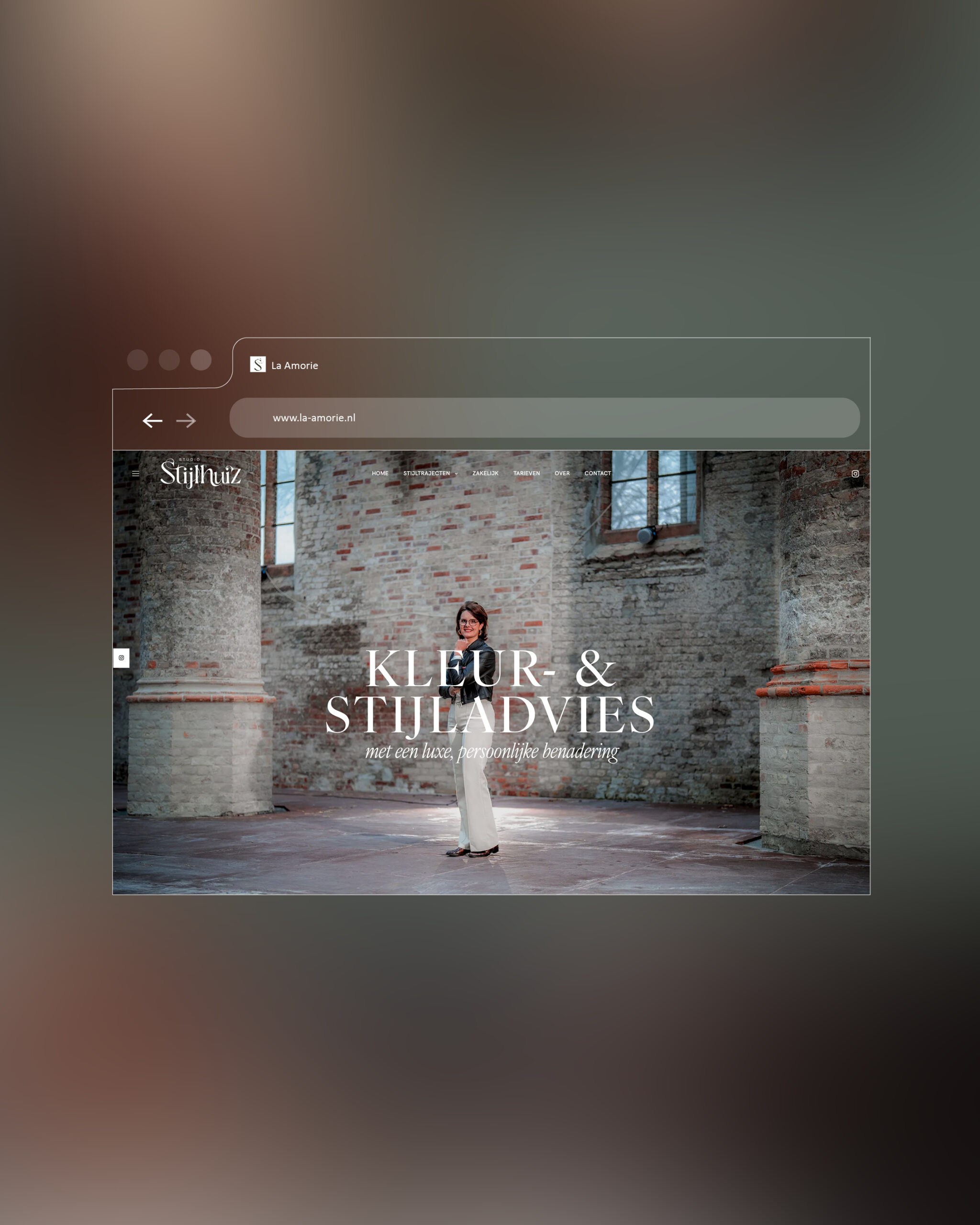 Stijlvol webdesign voor Studio Stijlhuis